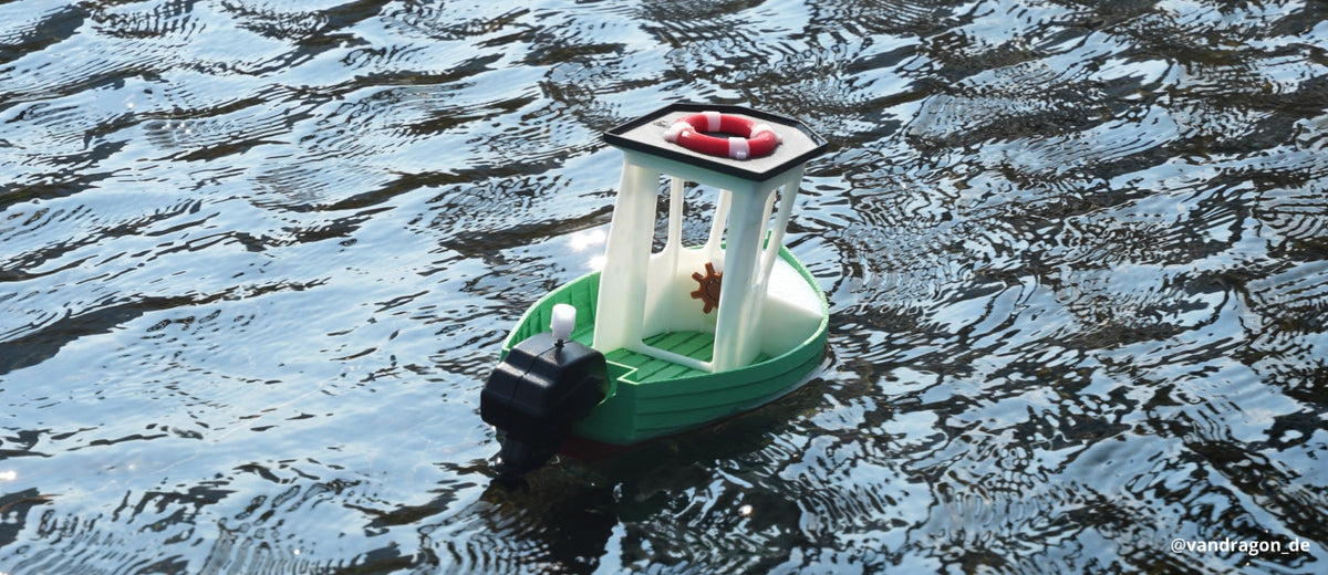 Bambu Lab Engine Boats Model Components Kit 010