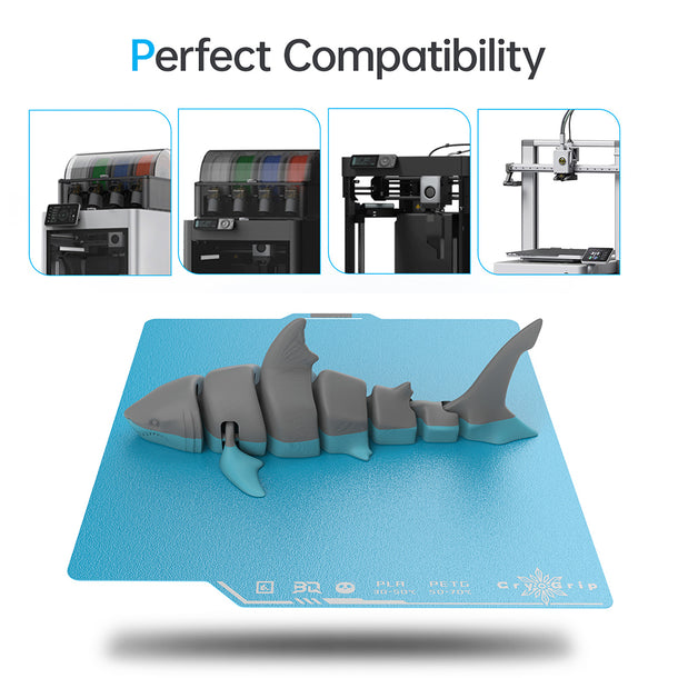 BIQU Panda BuildPlate CryoGrip Pro for Bambu X1/P1/A1/A1 mini/H2D/H2S/H2C Printers