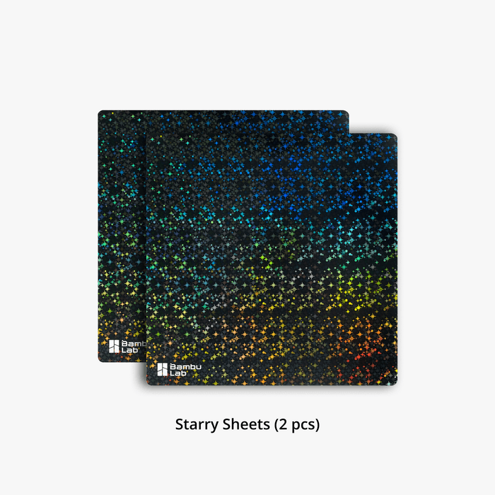 Bambu Lab 3D Effect Plate X1 Series, P1 Series, A1 - (Various Sheets and Plates)