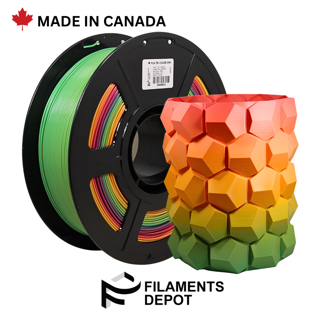 Filaments Depot Gradient PLA Tricolor  - 1.75mm 1kg