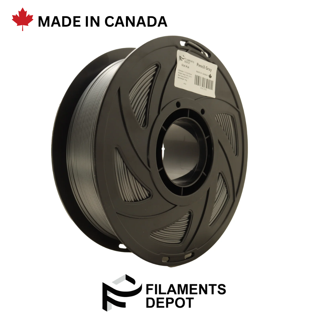 Filaments Depot PLA Soie - 1,75mm 1kg Couleurs Variées