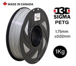 D3D Sigma PETG 1kg 1.75 mm Spooled Various Colors