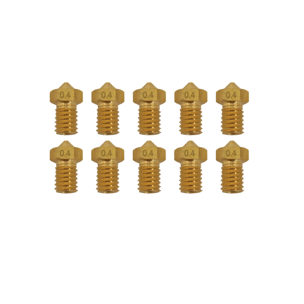 V6 Brass Nozzle - Pack of 10