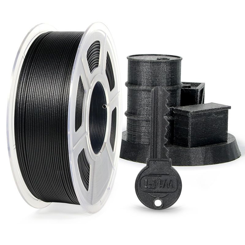 D3D Premium PA6-CF - Compatible Bambu Lab AMS 1,75 mm 1 kg - Noir