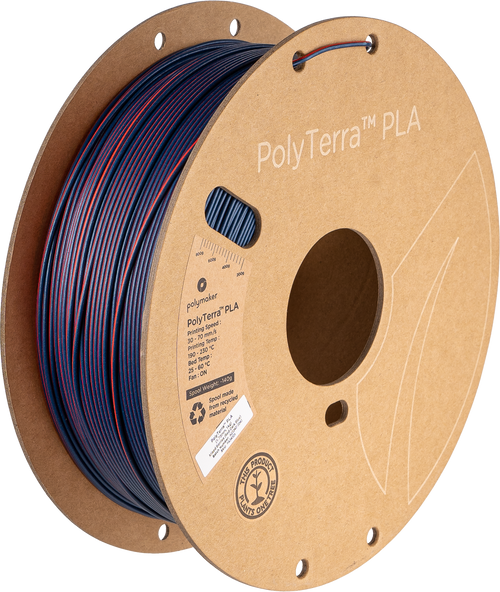 PolyTerra™ Dual PLA - Couleurs variées (1,75 mm 1000 g)