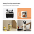 EUFYMAKE ROTARY PRINTING ATTACHMENT FOR UV PRINTER E1 BLACK