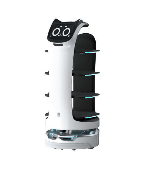 Robotique de service Bella Bot Pro - Robot de livraison et de publicité haut de gamme