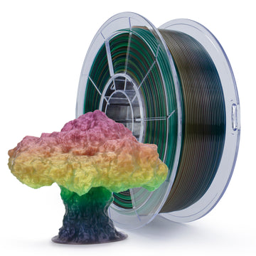 ZIRO Gradient Color Translucent PLA Filament - 1kg, 1.75mm, Season series
