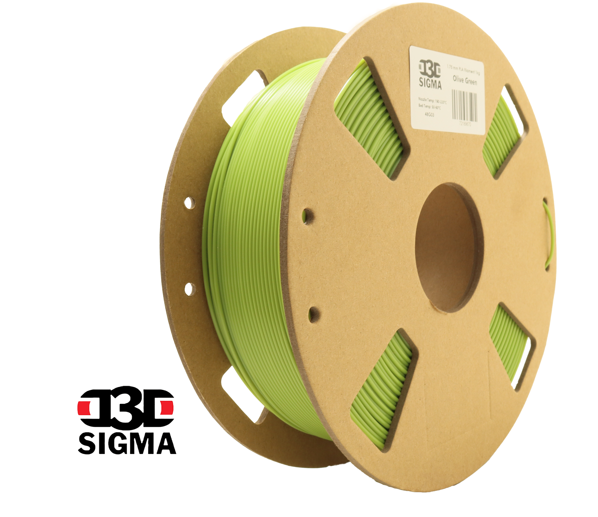 D3D Sigma PLA 1.75mm 1kg - 34 Colors