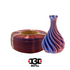 Recharge D3D Silk Dual Color - Compatible avec bobine Bambu Lab - 1,75 mm 1 kg - Bleu-Rouge