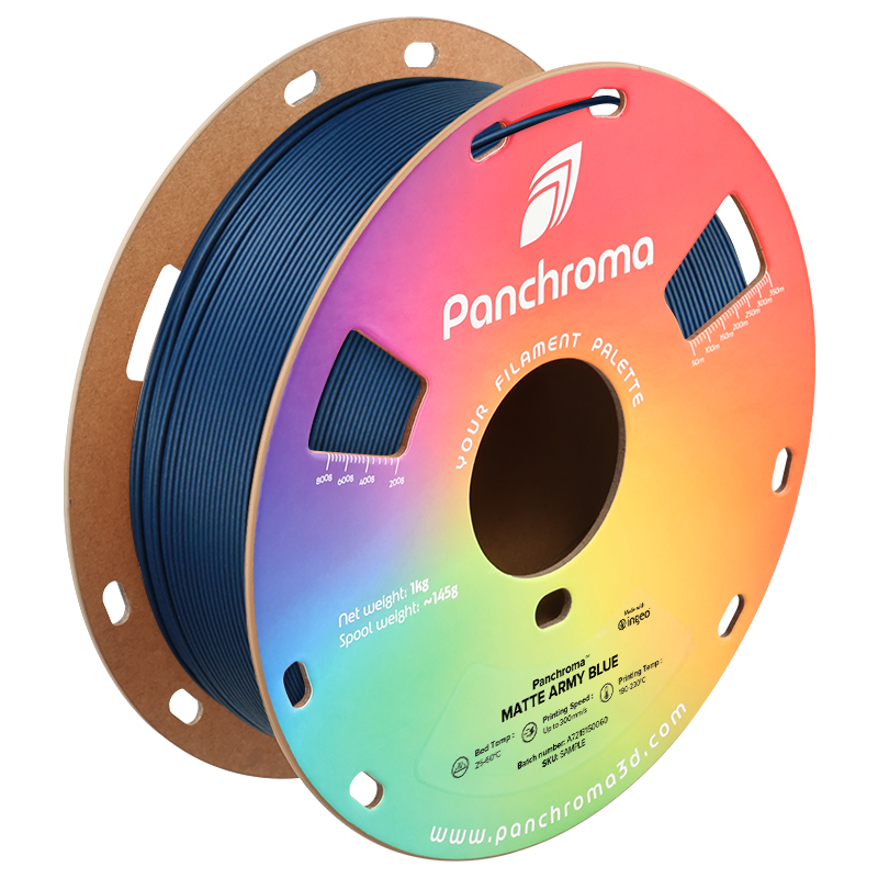 Panchroma™ Matte PLA (Formerly PolyTerra™ PLA) - 1.75mm 1kg