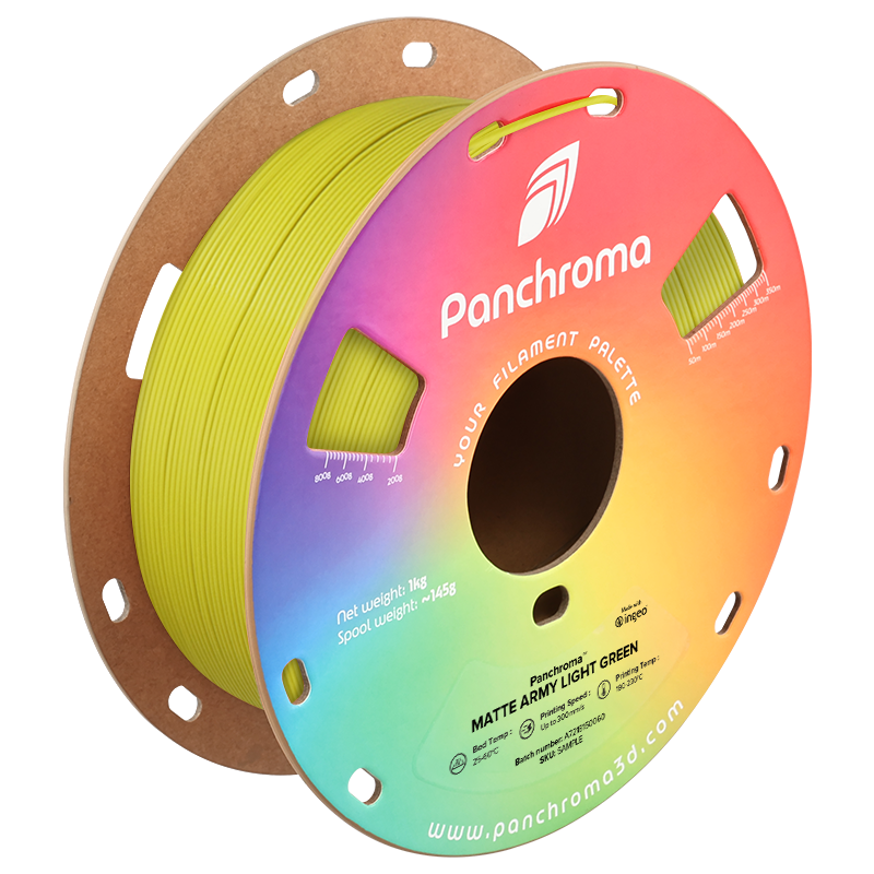 Panchroma™ Matte PLA (Formerly PolyTerra™ PLA) - 1.75mm 1kg