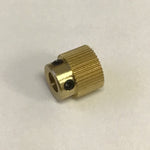 3D Printer Extruder Drive Gear for 1.75mm & 3mm – Brass Pulley 5mm Digitmakers.ca