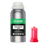 ESUN Water Washable Resin For LCD Printer 500g - various colors - Digitmakers.ca providing 3d printers, 3d scanners, 3d filaments, 3d printing material , 3d resin , 3d parts , 3d printing services