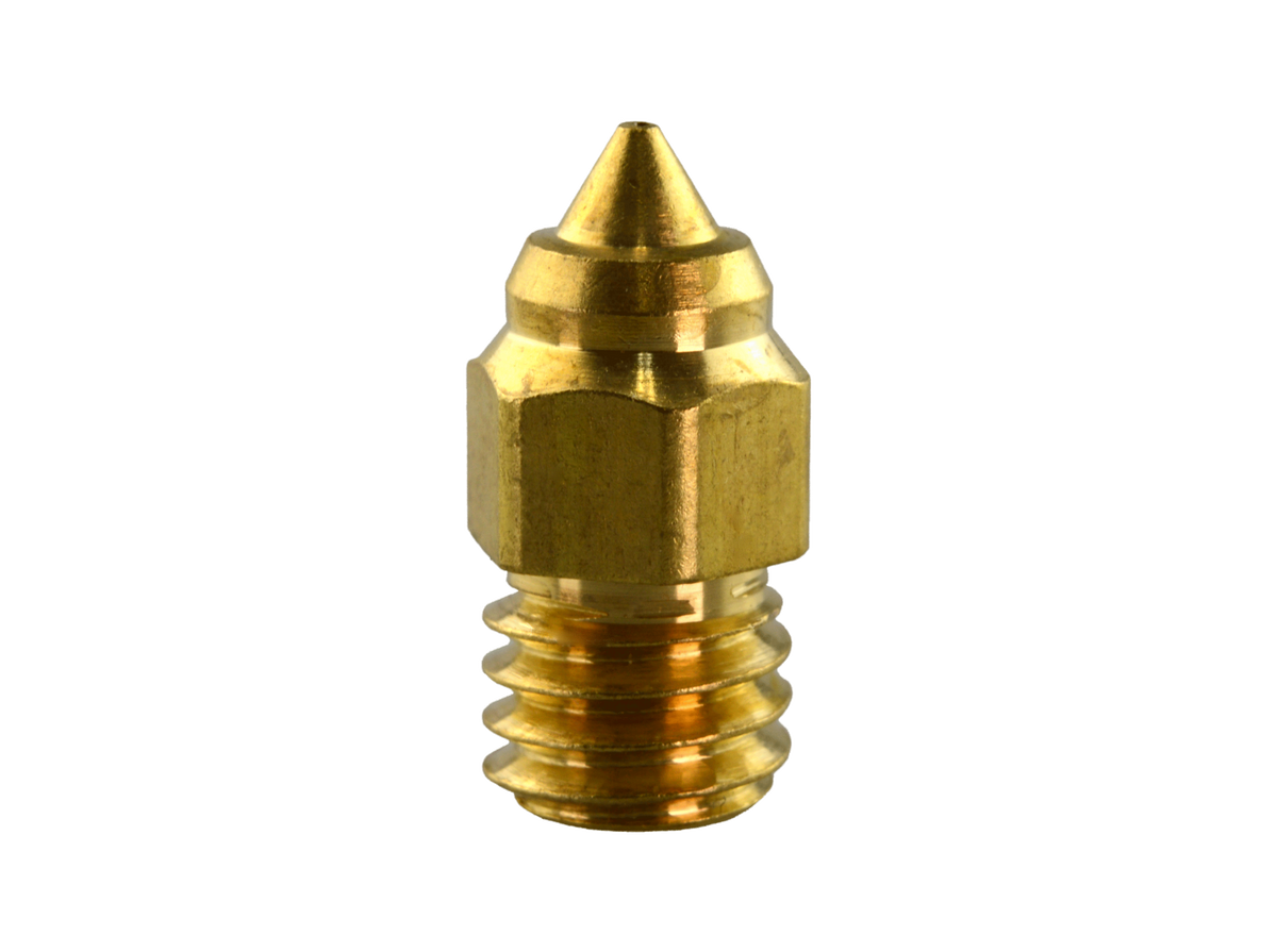 Official Creality Brass CR-6 SE MK8 Nozzle 1.75mm-0.4mm - Digitmakers.ca