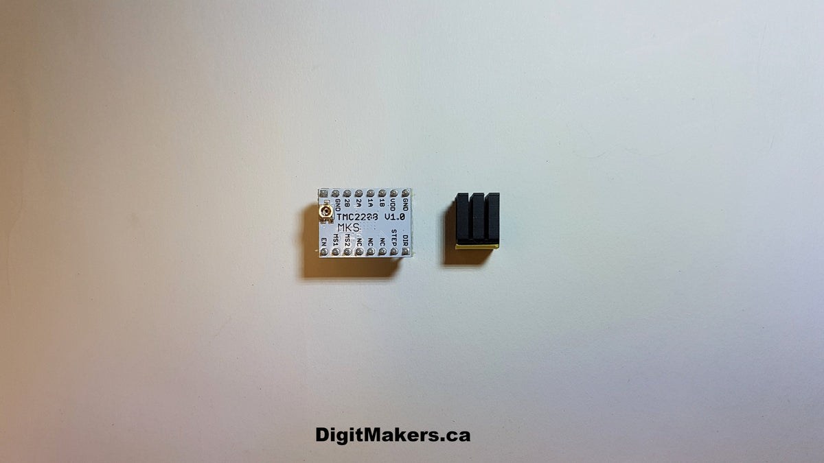 TMC2208 Stepper Motor Driver (MKS) - Digitmakers.ca providing 3d printers, 3d scanners, 3d filaments, 3d printing material , 3d resin , 3d parts , 3d printing services