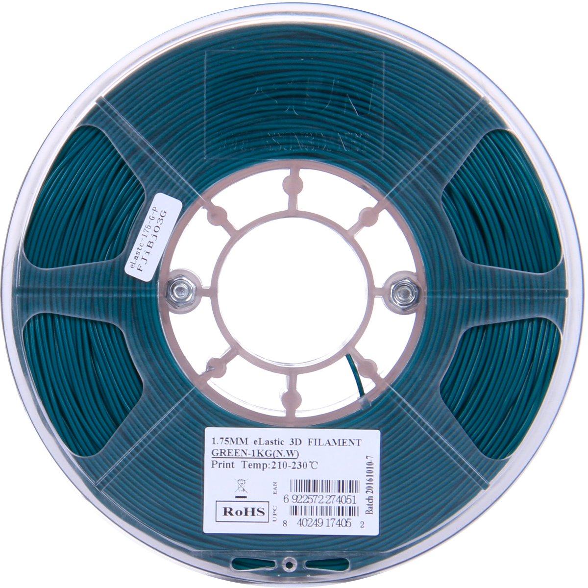 eSun eLastic TPE Flexible Filament 1.75mm 1kg Various Colors - Digitmakers.ca