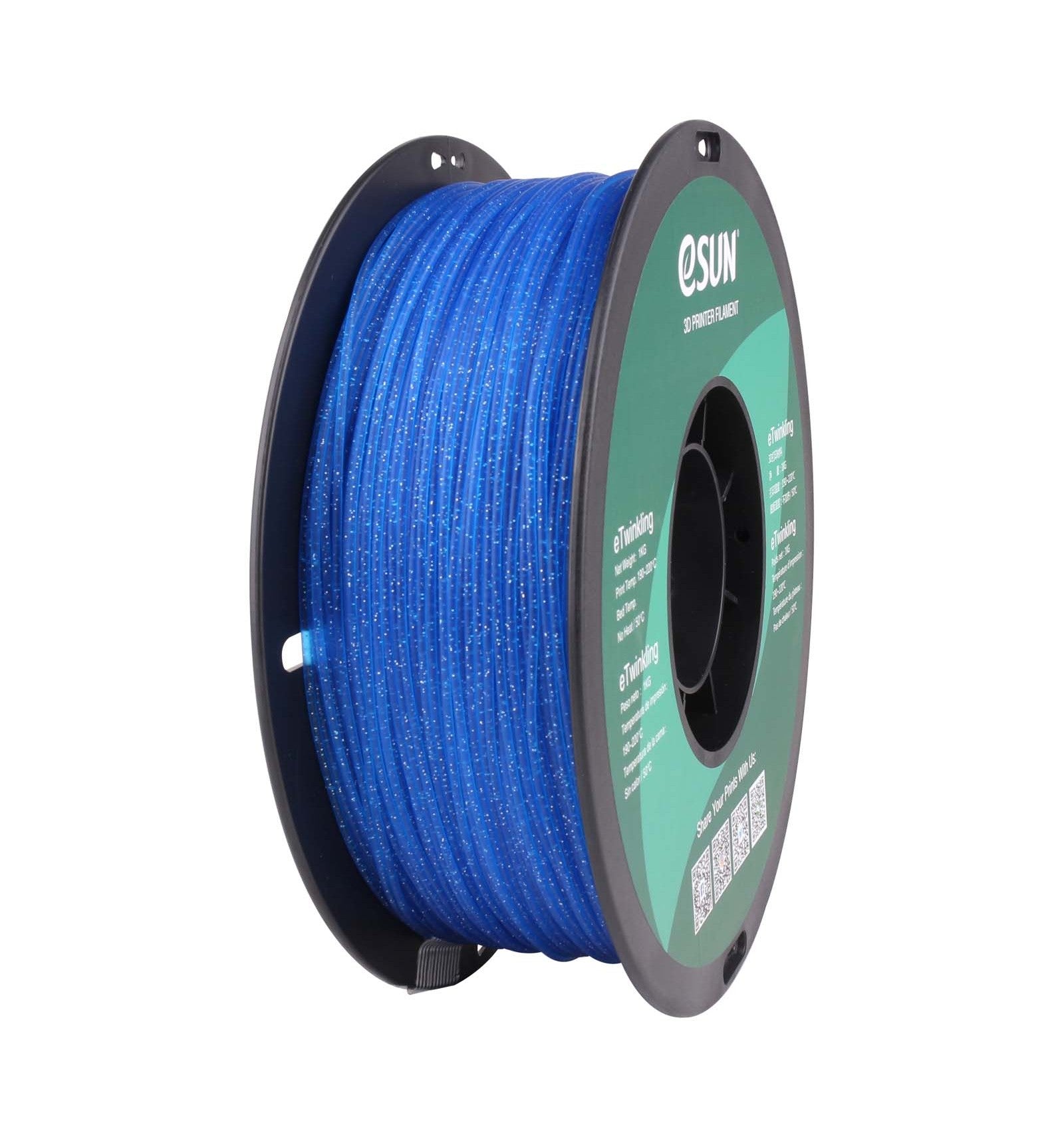 ESun eTwinkling PLA Filament 1.75mm 1kg-Various Colors - Digitmakers.ca